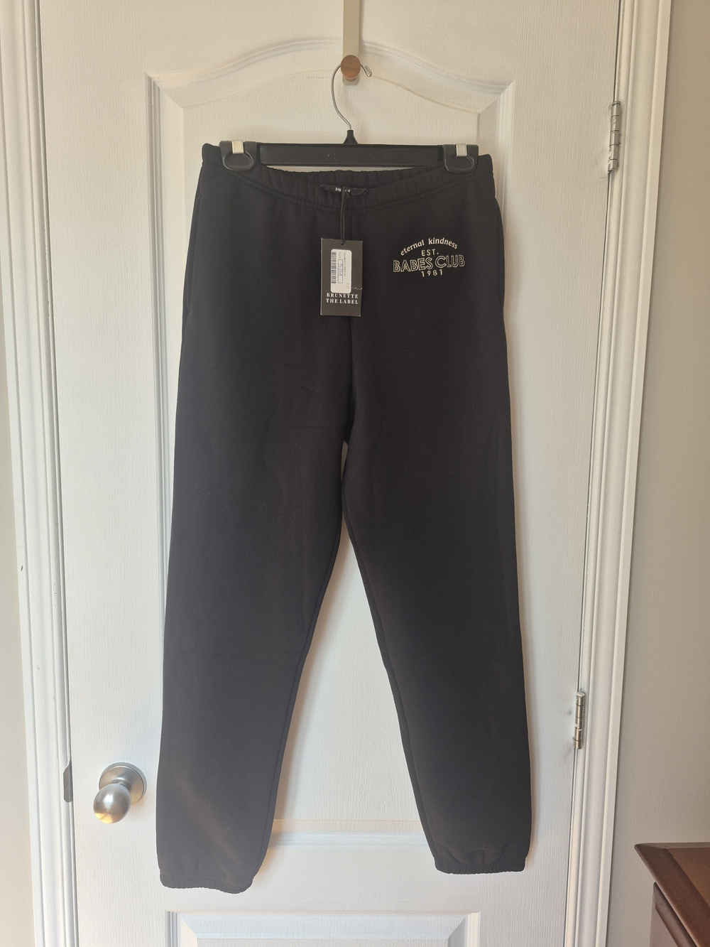 Brunette The Label Black Sweatpants